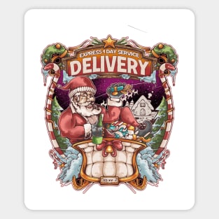 SANTACLAUS DELIVERY SERVICE Magnet